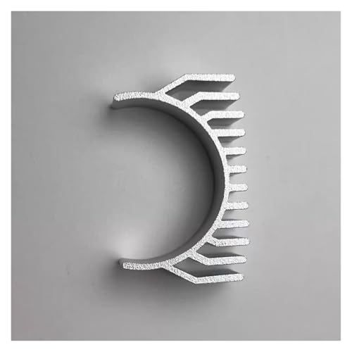 2PCS for K1C K1max Extruder Motor Kühlung Kühlkörper 36 Motor Rund Kühler Alle Metall Schnelle Wärmeableitung Kühlkörper(Silver) von Seoncoeng
