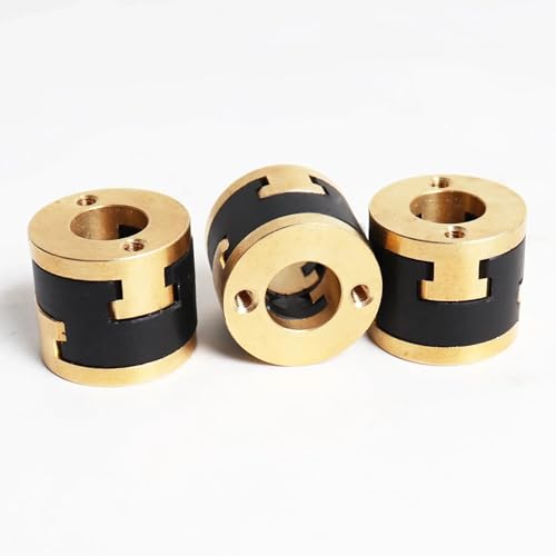 3 Stück Messing V-Kern 3.1 Bi-Material Leitspindel-Entkoppler 3D-Drucker Z-Achse Leitspindel-Entkoppler Oldham-Kupplung Flexible Welle 3 Stück Messing V-Kern 3.1 Bi-Material Leitspindel-Entkoppler 3D-Drucker Z-Achse Leitspindel-Entkoppler Oldham-Kupplung Flexible Welle von Seoncoeng