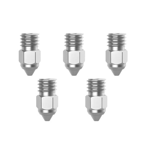 5 Stück 0,4 mm 0,25 0,6 0,8 mm Düsensatz for CR-6 Ender-6 Ender-3 Ender-5 CR-10 3D-Druckerteile(0.4mm) von Seoncoeng