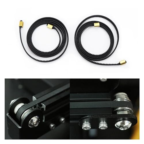 Ender-3 CR-10 X+Y Synchronriemen GT2-6 mm Zahnriemen mit geschlossener Schleife for Ender CR-10 S4 S5 Ender-5 Plus 3D-Druckerteile(For CR-10 V2) von Seoncoeng