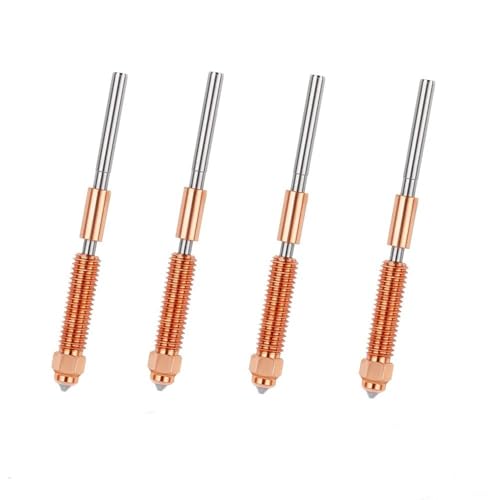 K1 Max_K1C_Ender-3 V3 Unicorn Schnellwechsel-Düsensatz 0,4 mm Schnelle Installation Hochflussdruck Verbessertes Material(4 Pcs) von Seoncoeng