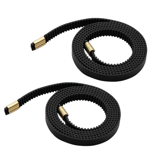 X+Y-Achsen-Synchronriemen GT2-6 mm mit Kupferschnalle, geschlossener Zahnriemenanschluss for Ender-3 V2, Ender5 Cr10(Ender-5 Plus X Y) von Seoncoeng