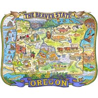 "Operon State Map" Kunstdruck, 28 cm X 35 "Operon State Map" Kunstdruck, 28 cm X 35 von SepiaLepus