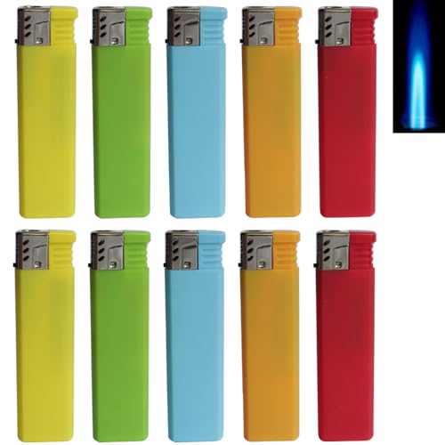 Feuerzeuge CORES Sturmfeuerzeug Rubber Silk Oberfläche Jet Flamme Gas Turbofeuerzeug schlankes Format mit Jetflamme (10) von Sepilo