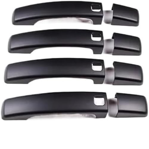 Seplxoi Auto-Außentürgriff Auto-Außentürgriff links 8-teilig schwarze Griffe Abdeckungsverkleidung für Discovery 4 für Sport für Freelander Seplxoi Auto-Außentürgriff Auto-Außentürgriff links 8-teilig schwarze Griffe Abdeckungsverkleidung für Discovery 4 für Sport für Freelander von Seplxoi