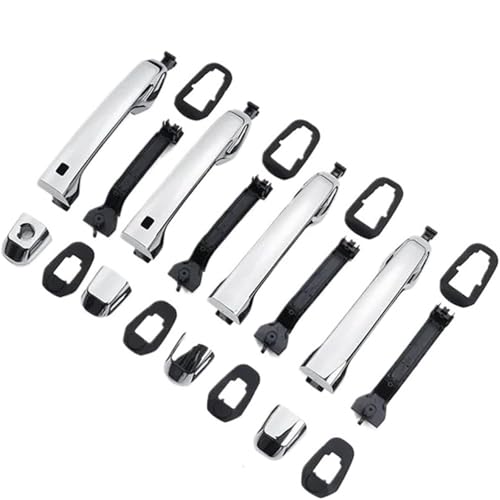 Seplxoi Autotürgriffschutz Äußere Türgriff für Toyota für land für cruiser 200 2008-2015 Außen Ersatz Teile LC200 FJ200(2-Smart-Hole) von Seplxoi