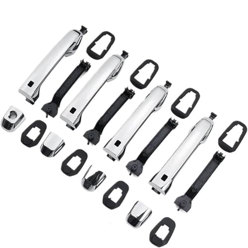 Seplxoi Autotürgriffschutz Äußere Türgriff für Toyota für land für cruiser 200 2008-2015 Außen Ersatz Teile LC200 FJ200(4-Smart-Hole) von Seplxoi