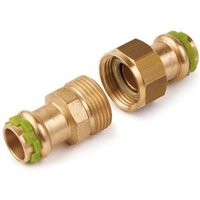 Seppelfricke - Kupfer Pressfitting Sudo-Press Durchgangsverschraubung flachdichtend 15 mm Kontur v dvgw Seppelfricke - Kupfer Pressfitting Sudo-Press Durchgangsverschraubung flachdichtend 15 mm Kontur v dvgw von Seppelfricke