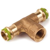 Seppelfricke - Kupfer Pressfitting Sudo-Press T-Stück Innengwinde 35 mm - 1/2' - 35 mm Kontur v dvgw Seppelfricke - Kupfer Pressfitting Sudo-Press T-Stück Innengwinde 35 mm - 1/2' - 35 mm Kontur v dvgw von Seppelfricke