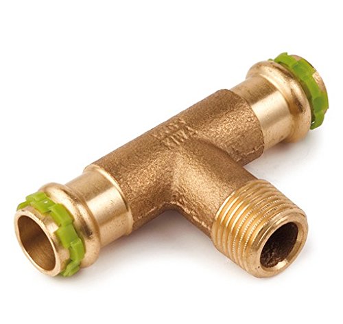 Kupfer Pressfitting SudoPress T-Stück Mittelgang AG 28 mm x R 3/4" x 28 mm, VC132G Kupfer Pressfitting SudoPress T-Stück Mittelgang AG 28 mm x R 3/4" x 28 mm, VC132G von Seppelfricke