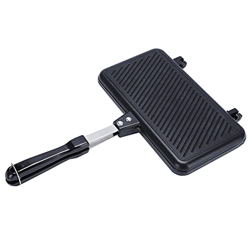 Seprendi Gas Non-Stick Sandwich Maker Sandwichmaker Aluminiumlegierung Form Grill Bratpfanne Brot Toast Frühstück Pfannkuchen Backen Grill Ofen Form von Seprendi