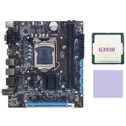 Seprendi H110 Computer Motherboard Motherboard unterstützt LGA1151 6/7 Generation CPU Dual-Channel DDR4 Speicher + G3930 CPU + Thermal Pad Seprendi H110 Computer Motherboard Motherboard unterstützt LGA1151 6/7 Generation CPU Dual-Channel DDR4 Speicher + G3930 CPU + Thermal Pad von Seprendi