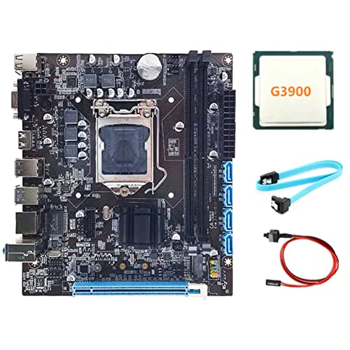 Seprendi H110 Computer-Motherboard unterstützt LGA1151 6/7 Generation CPU Dual-Channel DDR4 Speicher + G3900 CPU + -Kabel + Switch-Kabel langlebig im Einsatz Seprendi H110 Computer-Motherboard unterstützt LGA1151 6/7 Generation CPU Dual-Channel DDR4 Speicher + G3900 CPU + -Kabel + Switch-Kabel langlebig im Einsatz von Seprendi