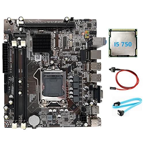 Seprendi Unterstützt I3 530 I5 760 Serie CPU DDR3 Speicher Motherboard + I5 750 CPU + Switch Kabel + -Kabel von Seprendi
