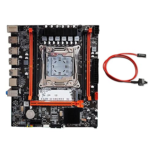 Seprendi X99H Desktop-Motherboard + Switch-Kabel-Kit B85 Chip LGA2011-V3 DDR3X4 ECC Server Memory Slot M.2 NVME PCI-E 3.0 X16 SATA3.0 von Seprendi