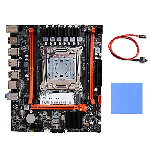 Seprendi X99H PC Motherboard Kit+Thermal Pad+Switch Cable LGA2011-V3 DDR3X4 ECC Server RAM Slot M.2 NVME PCI-E 3.0 X16 SATA3.0 Seprendi X99H PC Motherboard Kit+Thermal Pad+Switch Cable LGA2011-V3 DDR3X4 ECC Server RAM Slot M.2 NVME PCI-E 3.0 X16 SATA3.0 von Seprendi