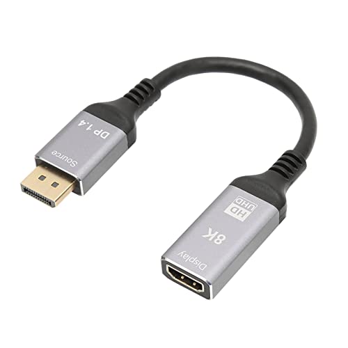 Displayport 1.4 Zu HD Multimedia Interface, 4K 120Hz HDR 3D Support, 48Gbps Bandbreite 192KHz Sound Sampling, Support Extended Mirroring Mode für Notebooks Displayport 1.4 Zu HD Multimedia Interface, 4K 120Hz HDR 3D Support, 48Gbps Bandbreite 192KHz Sound Sampling, Support Extended Mirroring Mode für Notebooks von Septpenta
