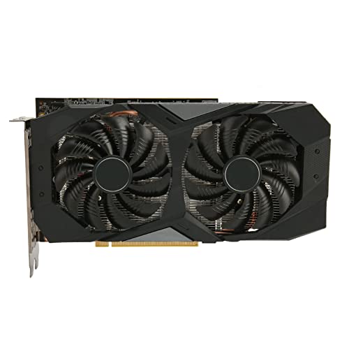 Septpenta GTX1660TI 6G Grafikkarte, GDDR6 192Bit 1800MHz 12000Mh 4K HDR Technologie Gaming Grafikkarte, Doppellüfter, Starke Wärmeableitung, Leiser Betrieb, Kein Geräusch für Desktop Computer Septpenta GTX1660TI 6G Grafikkarte, GDDR6 192Bit 1800MHz 12000Mh 4K HDR Technologie Gaming Grafikkarte, Doppellüfter, Starke Wärmeableitung, Leiser Betrieb, Kein Geräusch für Desktop Computer von Septpenta