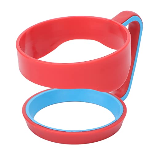 Getränkehalter, Fest Verriegeln Tasse, Funktion Absorbieren Schweiß Nicht Schmutzig Der Griff, Ergonomischer Griff, ABS Gummi Doppelter Kreis Anti Rutsch Becherhalter für 30oz Tassen, Flaschen von Septpenta