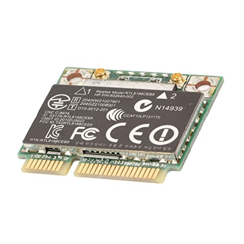 Mini PCIE Netzwerkkarte, PCB Material, Bequeme und Stabile Leistung, 2,4 G Funkfrequenz, Plug and Play, Geeignet für Mini 110 210 DM4 CQ1000 CQ57 4530S 4535S Mini PCIE Netzwerkkarte, PCB Material, Bequeme und Stabile Leistung, 2,4 G Funkfrequenz, Plug and Play, Geeignet für Mini 110 210 DM4 CQ1000 CQ57 4530S 4535S von Septpenta