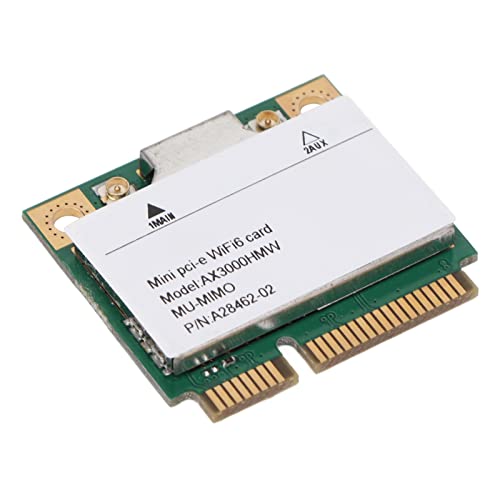 Mini PCIE Netzwerkkarte, Übertragungsrate Bis Zu 3000 MBit/S, WIFI6 Unterstützung 2,4 GHz 5 GHz, PCB Material 802.11Ax/Ac, Netzwerkkartenadapter für Windows Mini PCIE Netzwerkkarte, Übertragungsrate Bis Zu 3000 MBit/S, WIFI6 Unterstützung 2,4 GHz 5 GHz, PCB Material 802.11Ax/Ac, Netzwerkkartenadapter für Windows von Septpenta