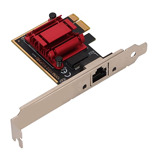 PCIE Adapter, Cat5e UTP Kabel Oder Cat3 UTP Kabel, 2,5 MBit/S Übertragung, Stabile Übertragung Von 2500/1000/100 MBit/S, RJ45 Anschluss PCI Express Gigabit Ist für Windows Geeignet von Septpenta