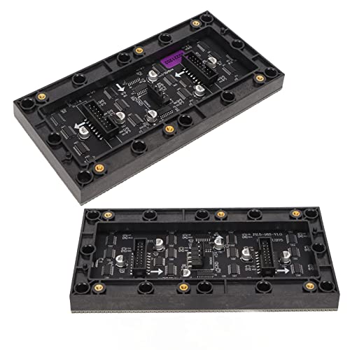 Septpenta RGB LED Matrix Panel, 64 x 32 Auflösung, 2048 RGB Vollfarb Panels, 2,5 mm Abstand, Geeignet für DIY Desktop Display oder Wandmontage Display Septpenta RGB LED Matrix Panel, 64 x 32 Auflösung, 2048 RGB Vollfarb Panels, 2,5 mm Abstand, Geeignet für DIY Desktop Display oder Wandmontage Display von Septpenta