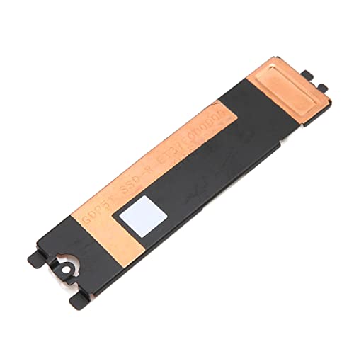SSD Kühlkörperabdeckung, Aus Aluminiumlegierung, Lange Lebensdauer und Hohe Praktikabilität Zum Austausch, Geeignet für XPs 15 9500 9510 9520, Geeignet für NVME M.2 NGFF SSD von Septpenta