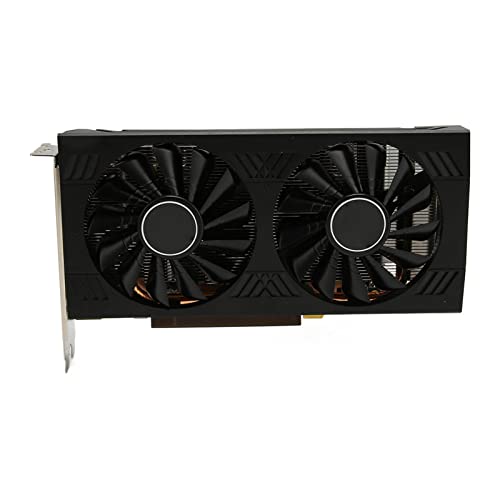 Septpenta RX580 Gaming-Grafikkarte, 8GB GDDR5 256Bit 1286MHz 7000MHz 256.0GB/S Computer-Grafikkarte, 8Pin HDMI und 2 X Display Porrt Schnitts Telle Dual-Ventilatoren Geräuscharm für Zu Hause von Septpenta