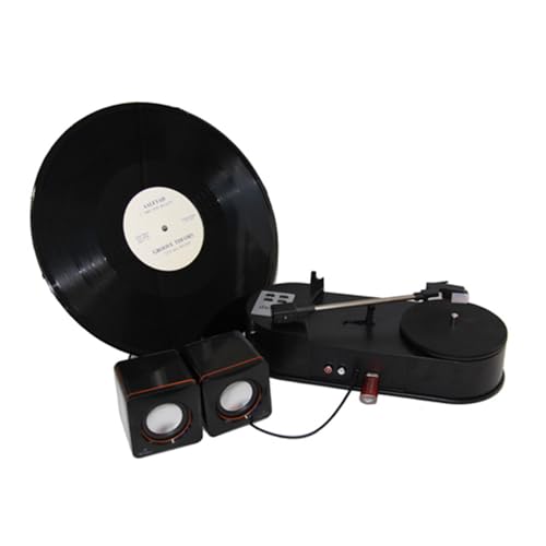 Septpenta Vinyl Plattenspieler, Unterstützt Die Konvertierung Von Schallplatten in MP3, Plug and Play, USB 2.0 Professioneller Tragbarer Plattenspieler Vinyl Player für Musikliebhaber von Septpenta