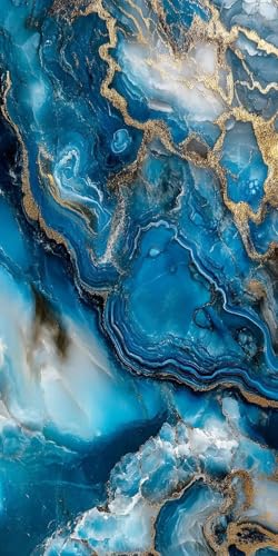 5D DIY Diamond Painting Kits for Adults, abstrakte Landschaft Vollbohrer Diamant Bilder mit Zubehör für Anfänger, Strass Kristall Stickerei Leinwand Kinder Erwachsene Dekorationen 100x130cm C111 von Sepwougg