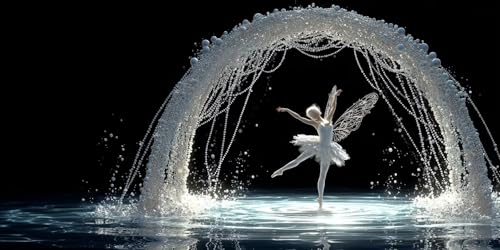 Sepwougg 5D DIY Diamond Painting Kits for Adults, Ballett Träume Vollbohrer Diamant Bilder mit Zubehör für Anfänger, Strass Kristall Stickerei Leinwand Kinder Erwachsene Dekorationen 20x30cm C17 von Sepwougg