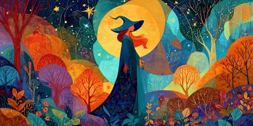 Sepwougg 5D DIY Diamond Painting Kits for Adults, abstrakte Frau Vollbohrer Diamant Bilder mit Zubehör für Anfänger, Strass Kristall Stickerei Leinwand Kinder Erwachsene Dekorationen 40x70cm C117 von Sepwougg