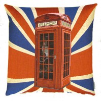 Sequoia Jacquard Kissen Union Jack Phone von Sequoia home textiles