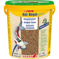 Sera - Koi Royal Medium 21 Liter Eimer Teichfutter Fische Teich Koi Goldfische von Sera