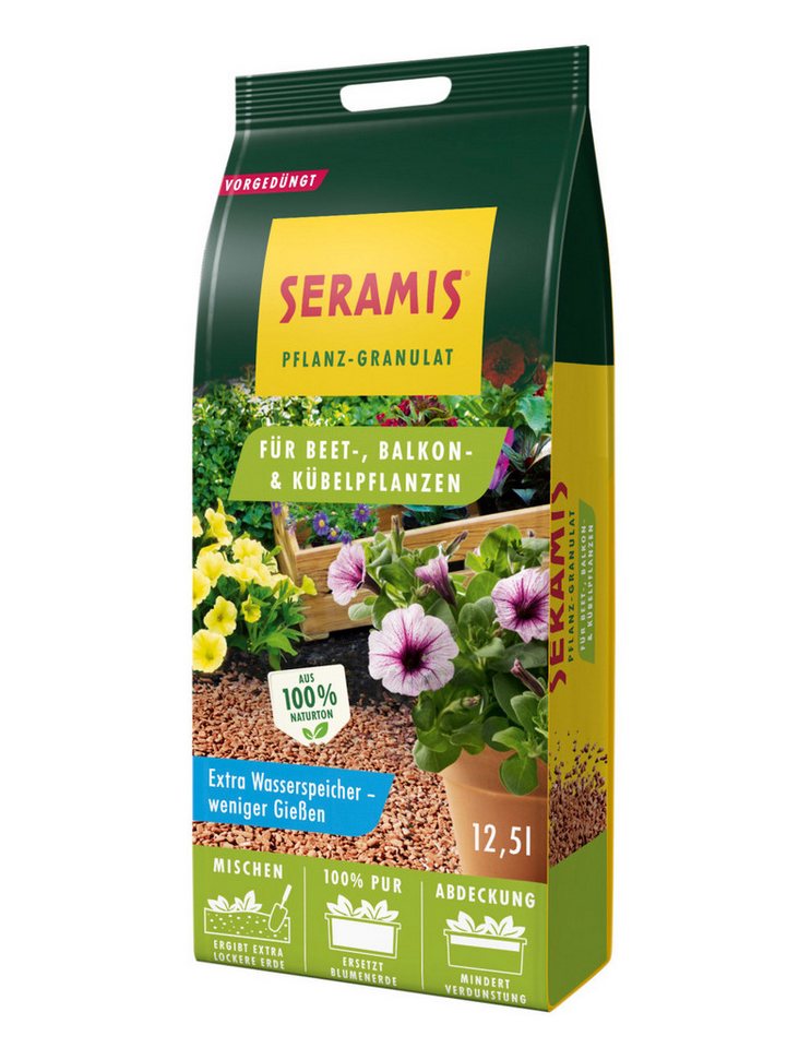Seramis Pflanzendünger Seramis Pflanz-Granulat für Beet- Balkon- & von Seramis