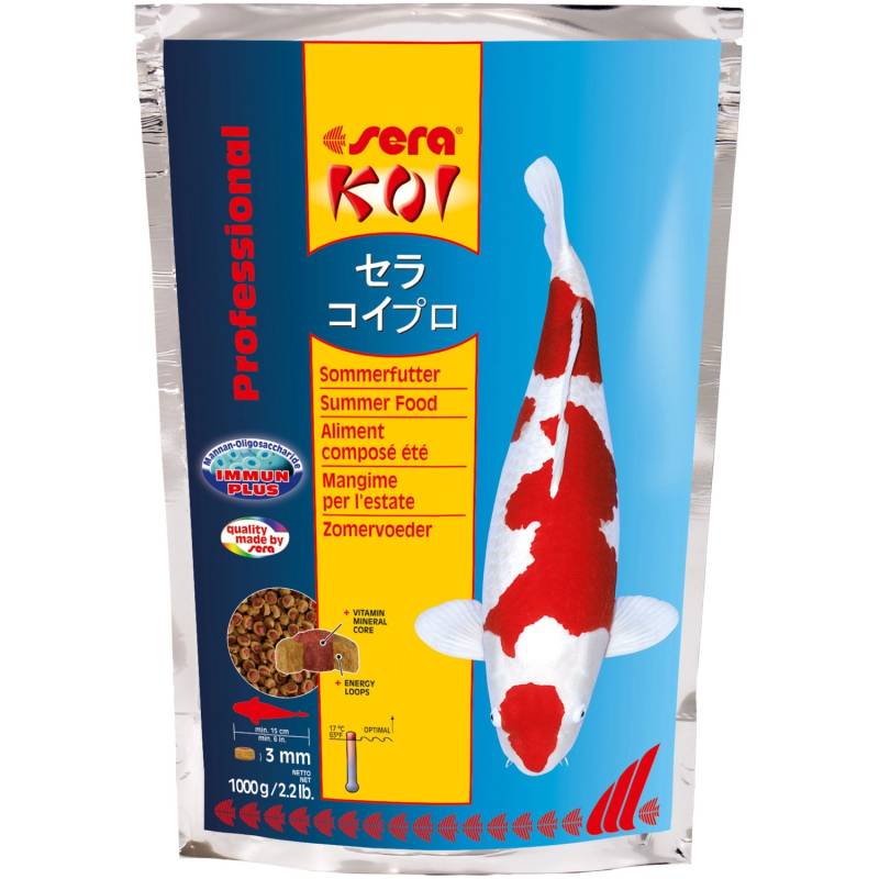 Sera Teichfutter Koi Professional Sommerfutter 1.000 g von Sera