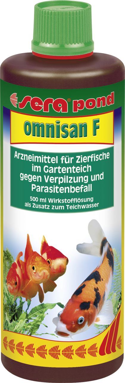 Sera Pond Arzneimittel für Teichfische Omnisan F 500 ml von Sera