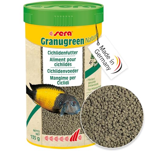 sera Granugreen Nature 1000 ml (565 g) - Hauptfutter für ostafrikanische Cichliden, Futter für Malawi sera Granugreen Nature 1000 ml (565 g) - Hauptfutter für ostafrikanische Cichliden, Futter für Malawi von sera
