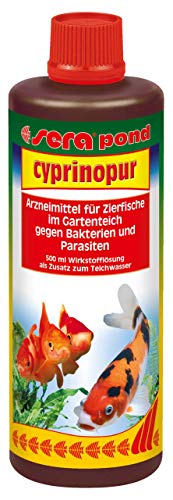 sera pond cyprinopur 500 ml - Arzneimittel gegen häufige Erkrankungen im Teich von sera