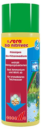 sera Pond Bio nitrivec 500 ml - Das Flüssigfiltermedium der Extraklasse, flüssiges Biofiltermedium, enthält Reinigungsbakterien, für kristallklares Wasser von sera
