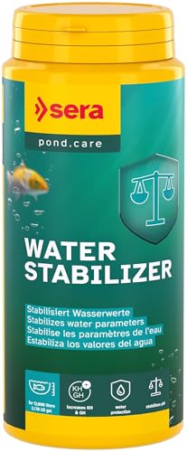 sera pond bio balance 500 ml (550 g) Grundpflegemittel zur sicheren Stabilisierung der Wasserwerte im Teich - verhindert pH-Wert-Schwankungen, Zur sicheren Erhöhung und Stabilisierung von KH & GH von sera