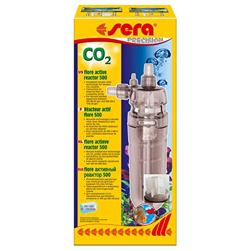 sera flore CO2 Aktiv-Reaktor 500 - Die neue Generation der CO2-Reaktoren, 1 Stück (1er Pack) von sera