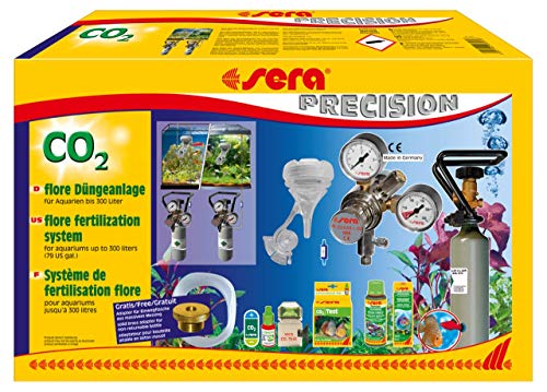 sera flore CO2 Düngeanlage - Düngeanlage mit komplettem Zubehör für eine sichere CO2-Versorgung von sera