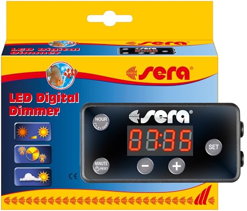 sera LED Digital Dimmer | Indiv. Steuerung & Lichtintensität im Aquarium | Zeitschaltuhr & natürliche Simulationen | Sonnenauf- und -untergänge, Wolkenszenarien | Geeignet für alle sera LED-Lampen sera LED Digital Dimmer | Indiv. Steuerung & Lichtintensität im Aquarium | Zeitschaltuhr & natürliche Simulationen | Sonnenauf- und -untergänge, Wolkenszenarien | Geeignet für alle sera LED-Lampen von sera
