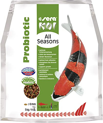 sera Koi All Seasons Probiotic 5 kg - Mit Bacillus subtilis für gesunde, Starke Koi von sera