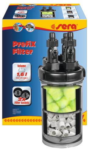 sera PreFix Filter - Vor-, Bio- oder Schnellfilter zum Anschluss an Pumpen oder Außenfilter von sera