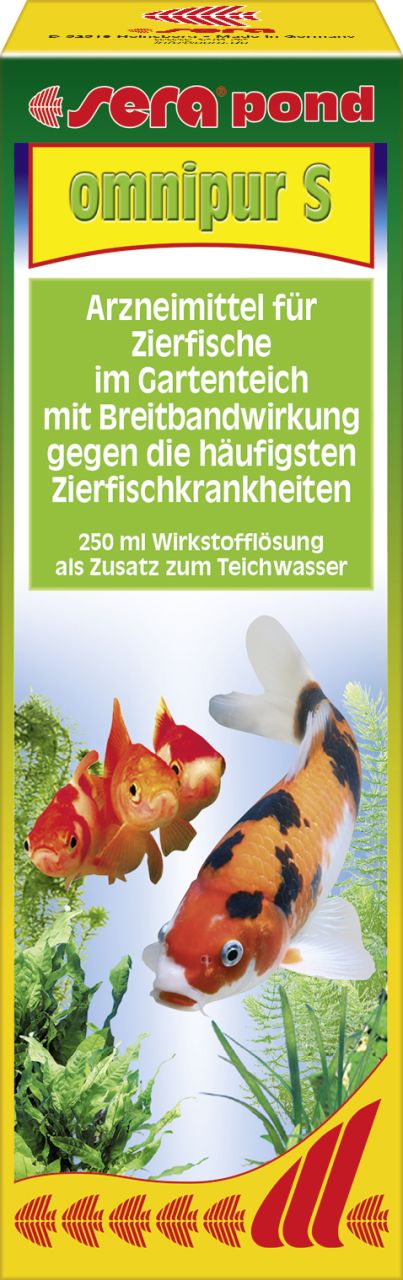 Sera Pond Arzneimittel für Teichfische Omnipur A 250 ml von Sera