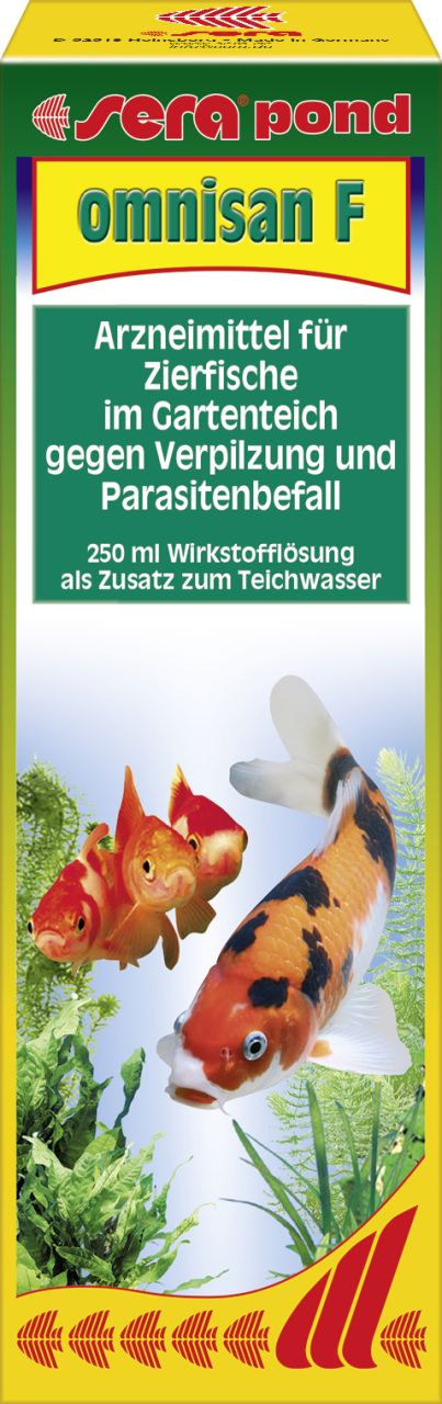 Sera Pond Arzneimittel für Teichfische Omnisan F 250 ml von Sera