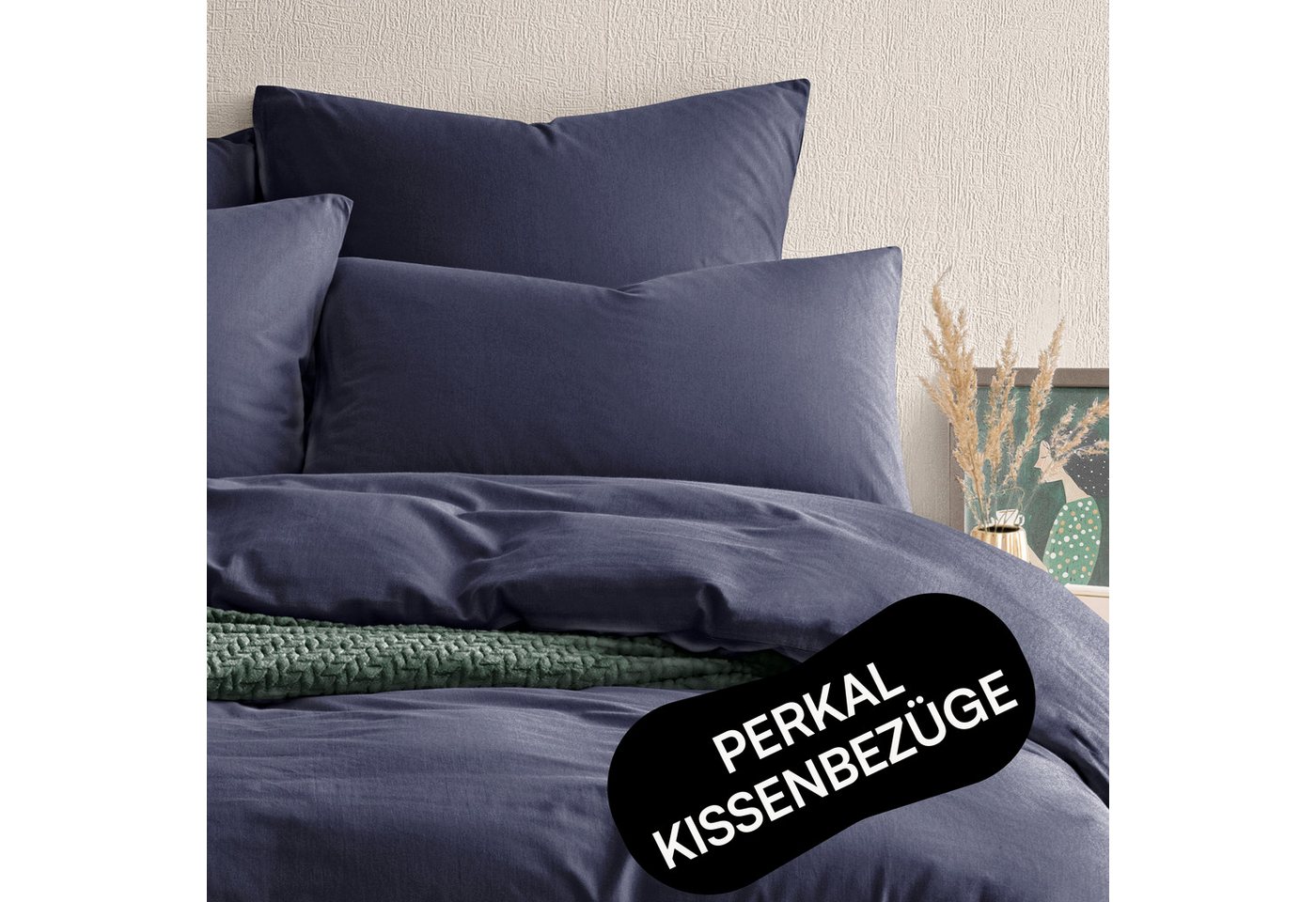 Seralino Bettwäsche Set 135x200 inkl. 80x80 Kissenbezug (100% Baumwolle) Perkal, Bio Perkal, besonders weich & atmungsaktiv, BCI zertifiziert, mit Reißverschluss Seralino Bettwäsche Set 135x200 inkl. 80x80 Kissenbezug (100% Baumwolle) Perkal, Bio Perkal, besonders weich & atmungsaktiv, BCI zertifiziert, mit Reißverschluss von Seralino